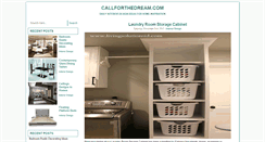 Desktop Screenshot of callforthedream.com